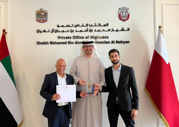Celebrating a Year of Partnership: LumiShare and H.H Sheikh Mohamed Bin Ahmed Bin Hamdan Al Nahyan of the Royal Family of Abu Dhabi